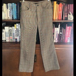 No. 6 Store Graham plaid pants